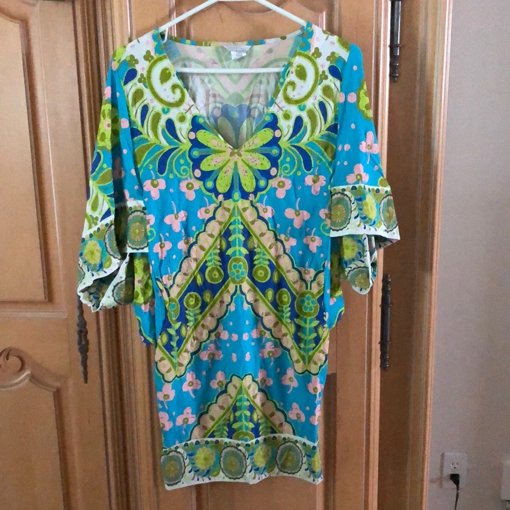 Trina Turk Swim cover up tunic top